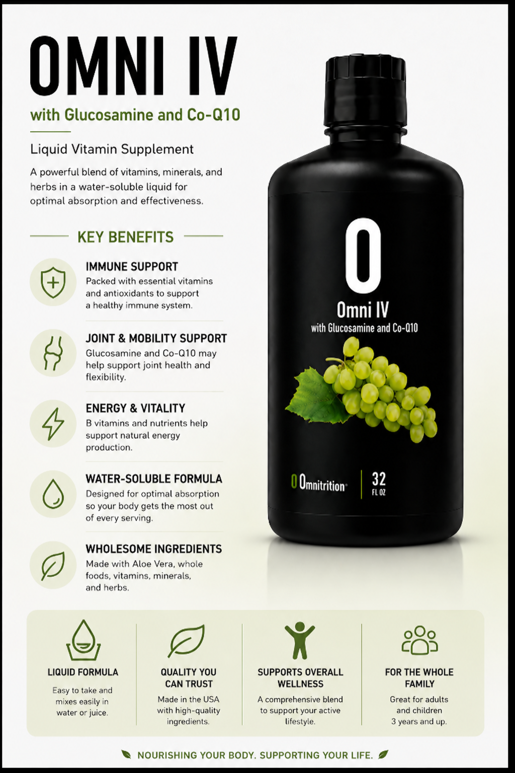 Omni 4 Liquid Concentrate w/ Glucosamine