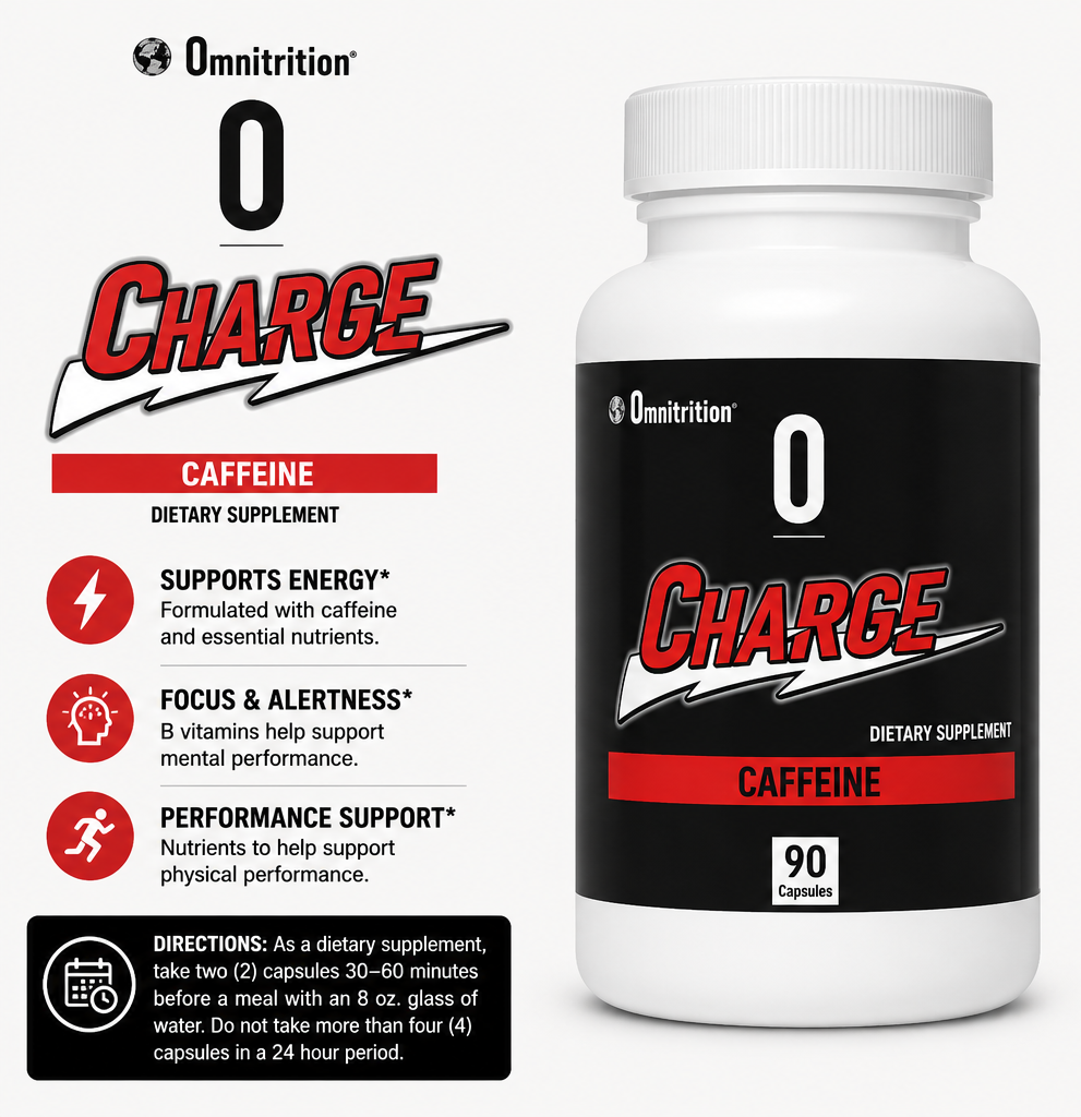 Charge Capsules with Caffeine