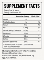 Thermo Java Sugar Free – Bottle